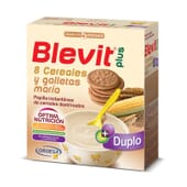 BLEVIT PLUS DUPLO 8 CEREALES Y GALLETAS MARÍA 2X300g