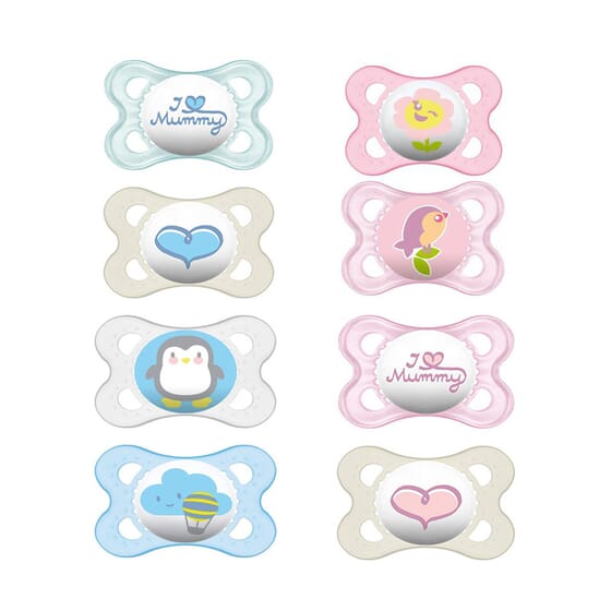 MAM ORIGINAL CHUPETE SILICONA 0-6 M 2 Ud