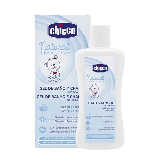 GEL DE BAÑO Y CHAMPÚ NATURAL SENSATION 200ml de Chicco