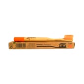 CEPILLO BAMBU INFANTIL MEDIO NARANJA de VAMBOO