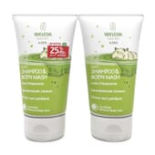 2 in 1 Shampoo und Duschgel Spritzige Limette Doppelpack 150 ml 2 St von Weleda