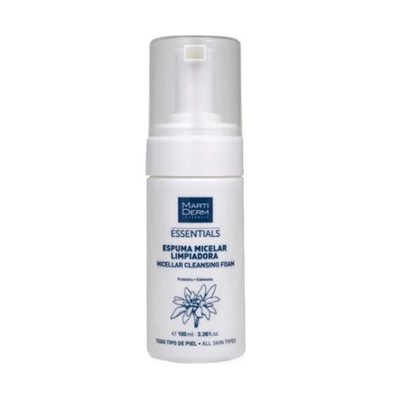 Essentials Espuma Micelar Limpiadora 100 ml de Martiderm