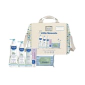 Bolso Little Moments Arcoiris 5 Piezas Gel De Baño Suave 500 ml de Mustela