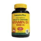 Vitamina D3 1000 Iu 90 Tabs de Natures Plus