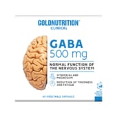 Gaba 500 mg 60 VCaps di GoldNutrition Clinical