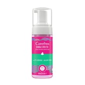 Mousse Nettoyante Intime Quotidienne Thé Vert et Aloe Vera 150 ml de Carefree